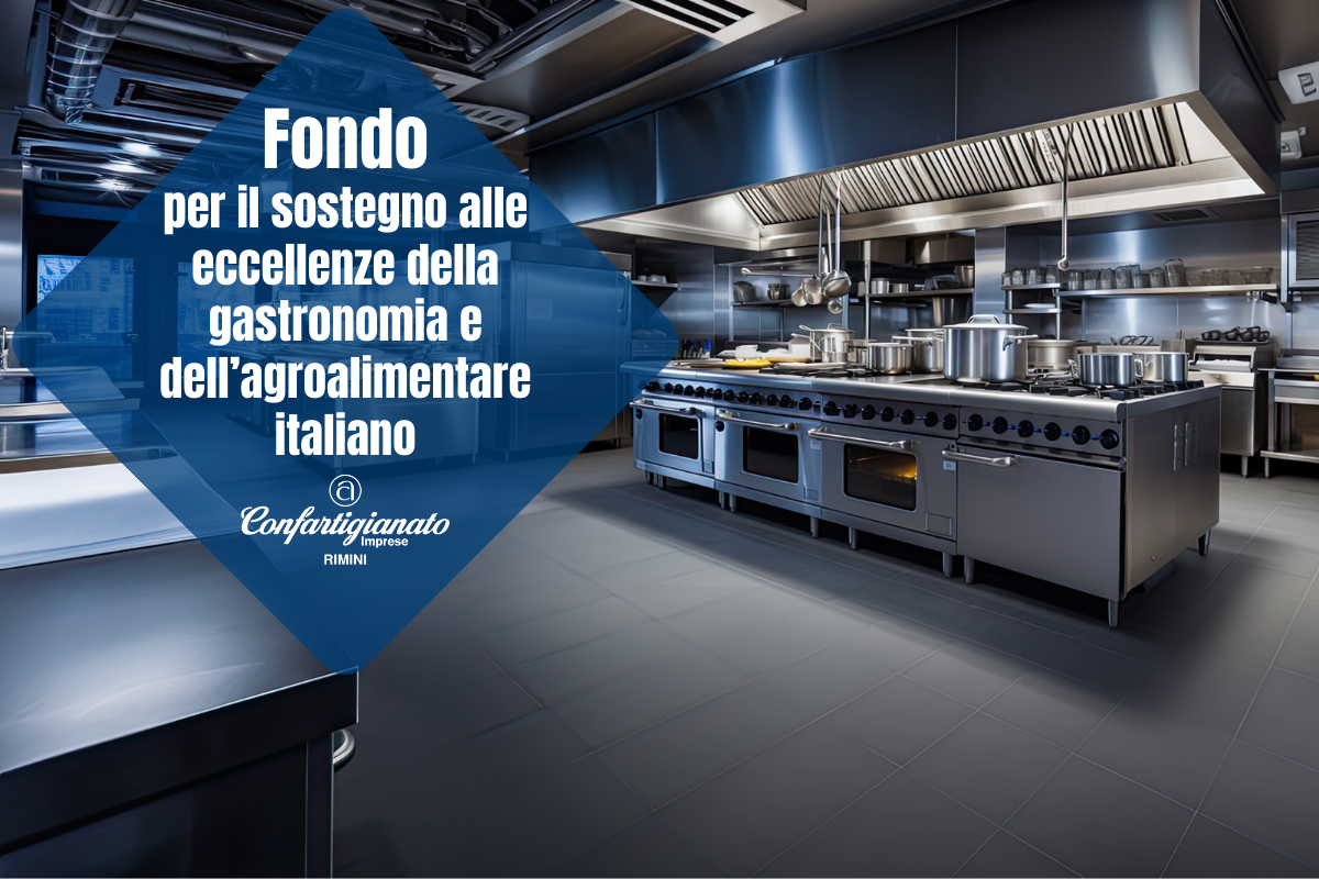 Bando per il sostegno alle eccellenze della gastronomia e dell’agroalimentare italiano