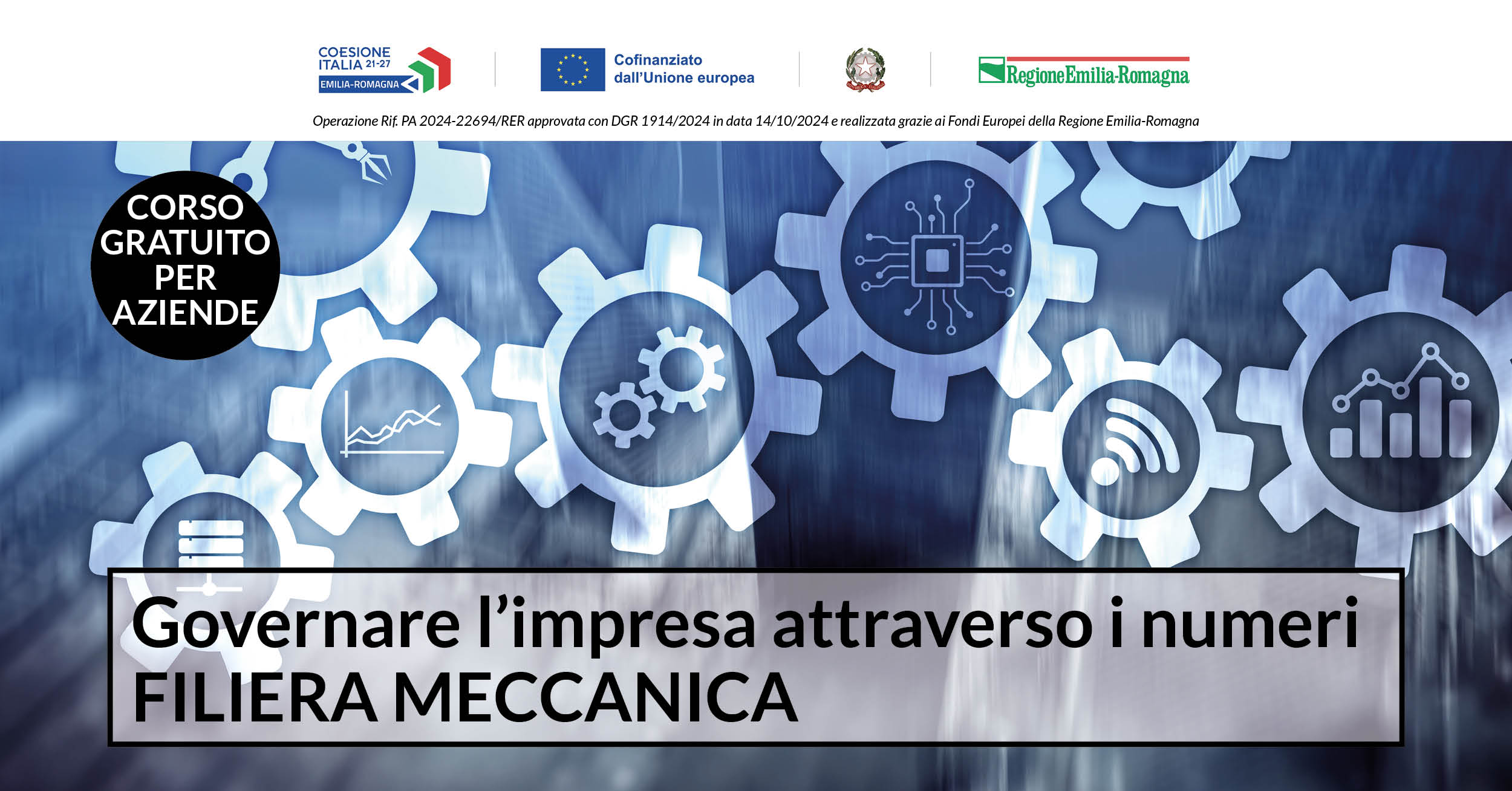 CORSO FINANZIATO: GOVERNARE L’IMPRESA ATTRAVERSO I NUMERI – WEBINAR