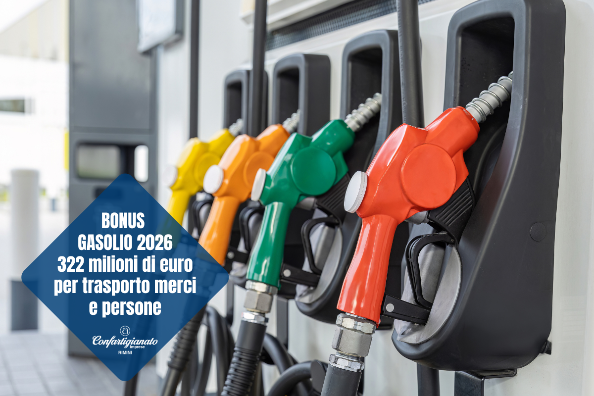 BONUS GASOLIO 2026: 322 MILIONI di EURO PER TRASPORTO MERCI e PERSONE